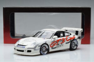 Porsche 911 997 GT3 Cup Deutschland Livery AUTOart 1:18 80681 Pressofusione — immagine 7 di 7