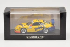 Porsche 911 997 GT3 Cup MRS PC Service Team #15 D. Huisman Porsche Supercup 2006 Minichamps 1:43 400066415 Pressofusione — immagine 4 di 4