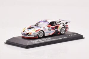 Porsche 911 997 GT3 Cup #124 Mattheus / Geoffroy / Vanbellingen / Fumal 24 Hours of Spa 2005 Minichamps 1:43 400056224 Presso — immagine 2 di 4