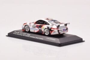 Porsche 911 997 GT3 Cup #124 Mattheus / Geoffroy / Vanbellingen / Fumal 24 Hours of Spa 2005 Minichamps 1:43 400056224 Presso — immagine 3 di 4