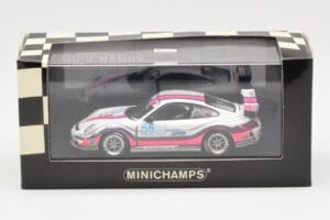 Porsche 911 997 GT3 Cup #56 M. Snow IMSA GT3 Challenge 2008 Minichamps 1:43 400086456 Pressofusione — immagine 4 di 4