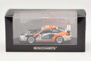Porsche 911 997 GT3 Cup Noble Group #9 R. Meins Carrera Cup Asia Macau 2007 Minichamps 1:43 400076419 Pressofusione — immagine 4 di 4