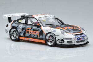 Porsche 911 997 GT3 Cup #33 M. Marsh Carrera Cup Asia 2006 AUTOart 1:18 80782 Pressofusione — immagine 5 di 7