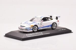 Porsche 911 997 GT3 Cup Porsche Carrera Cup #3 R. Westbrook 2007 Minichamps 1:43 400076483 Pressofusione — immagine 2 di 4