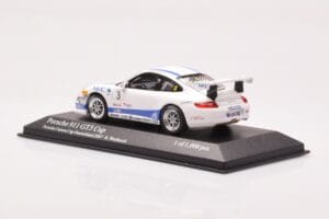 Porsche 911 997 GT3 Cup Porsche Carrera Cup #3 R. Westbrook 2007 Minichamps 1:43 400076483 Pressofusione — immagine 3 di 4