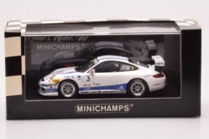 Porsche 911 997 GT3 Cup Porsche Carrera Cup #3 R. Westbrook 2007 Minichamps 1:43 400076483 Pressofusione — immagine 4 di 4