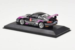 Porsche 911 997 GT3 Cup Swissvax #30 K. Sasaki Carrera Cup Asia Macau 2007 Minichamps 1:43 400076430 Pressofusione — immagine 3 di 4