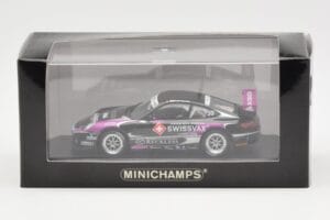 Porsche 911 997 GT3 Cup Swissvax #30 K. Sasaki Carrera Cup Asia Macau 2007 Minichamps 1:43 400076430 Pressofusione — immagine 4 di 4