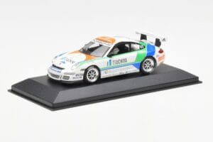 Porsche 911 997 GT3 Cup Tsuchiya #80 K. Sawa Carrera Cup Asia Macau 2007 Minichamps 1:43 400076480 Pressofusione — immagine 2 di 4
