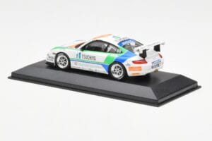 Porsche 911 997 GT3 Cup Tsuchiya #80 K. Sawa Carrera Cup Asia Macau 2007 Minichamps 1:43 400076480 Pressofusione — immagine 3 di 4