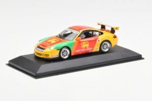 Porsche 911 997 GT3 Cup Visit Sri Lanka #6 D. Malagamuwa Carrera Cup Asia Macau 2007 Minichamps 1:43 400076406 Pressofusione — immagine 2 di 4