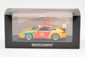 Porsche 911 997 GT3 Cup Visit Sri Lanka #6 D. Malagamuwa Carrera Cup Asia Macau 2007 Minichamps 1:43 400076406 Pressofusione — immagine 4 di 4