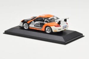 Porsche 911 997 GT3 Cup Noble Group #6 D. Watts Carrera Cup GB 2009 Minichamps 1:43 400076409 Pressofusione — immagine 3 di 4