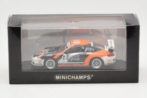 Porsche 911 997 GT3 Cup Noble Group #6 D. Watts Carrera Cup GB 2009 Minichamps 1:43 400076409 Pressofusione — immagine 4 di 4
