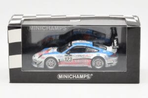 Porsche 911 997 GT3 R Cybernet #123 Fumal / Thiry / Rosenlad / Lefort 24 Hours of Spa 2011 Minichamps 1:43 400118923 Pressofu — immagine 4 di 4