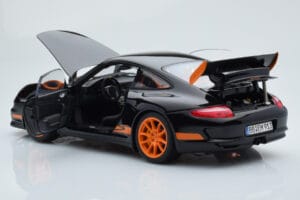 Porsche 911 997 GT3 RS Nero AUTOart 1:18 WAP02112017 Pressofusione — immagine 5 di 8