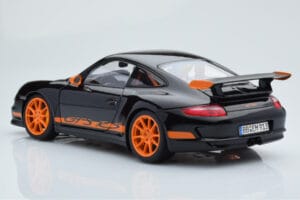 Porsche 911 997 GT3 RS Nero AUTOart 1:18 WAP02112017 Pressofusione — immagine 7 di 8