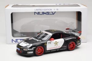 Porsche 911 997 GT3 RS #176 Team Ring Police VLN 2011 Norev 1:18 187570 Pressofusione — immagine 8 di 8