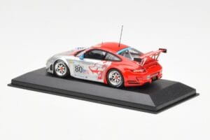 Porsche 911 997 GT3 RSR Flying Lizard #80 S. Neiman / J. Bergmeister / J. van Overbeek 24 Hours of Le Mans 2008 Minichamps 1: — immagine 3 di 4