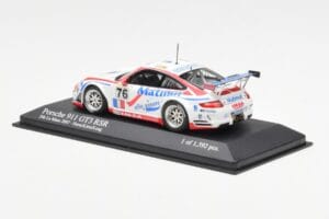 Porsche 911 997 GT3 RSR Matmut #76 P. Narac / R. Lietz / P. Long 24 Hours of Le Mans 2007 Minichamps 1:43 400076776 Pressofus — immagine 3 di 4