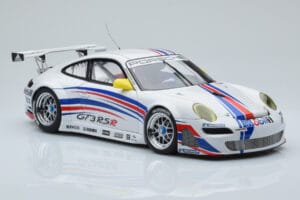 Porsche 911 997 GT3 RSR #1 Presentation Car 2007 AUTOart 1:18 WAP02100618 Pressofusione — immagine 6 di 8