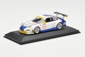 Porsche 911 997 GT3 RSR Tafel Racing #73 J. Tafel / J. Farnbacher 12 Hours of Sebring 2010 Minichamps 1:43 400076473 Pressofu — immagine 2 di 4