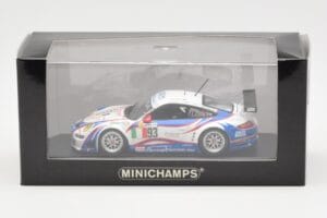 Porsche 911 997 GT3 RSR #93 Nielsen / C. Ehret / A. Simonsen 24 Hours of Le Mans 2007 Minichamps 1:43 400076793 Pressofusione — immagine 4 di 4