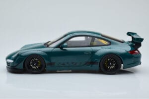 Porsche 911 997 RWB Syunkashuto Verde GT Spirit 1:18 GT896 Resina — immagine 3 di 6