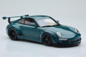 Porsche 911 997 RWB Syunkashuto Verde GT Spirit 1:18 GT896 Resina — immagine 4 di 6