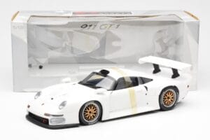 Porsche 911 GT1 Bianco UT Models 1:18 180966699 Pressofusione — immagine 6 di 6