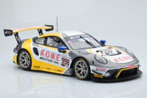 Porsche 911 GT3 R Rowe Racing #998 F. Makowiecki / A. Pilet / N. Tandy 2nd Place 24 Hours of Spa-Francorchamps 2019 Minichamp — immagine 4 di 6
