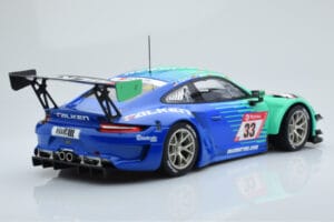 Porsche 911 GT3 R Falken Motorsports #33 K. Bachler / M. Muller / T. Engelhart / M. Werner 24 Hours of Nurburgring 2020 Minic — immagine 2 di 6