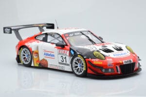 Porsche 911 GT3 R Frikadelli Racing Team #31 M. Arnold / I. Fernandez Winners VLN Round 3 2018 Minichamps 1:18 153186991 Pres — immagine 4 di 6