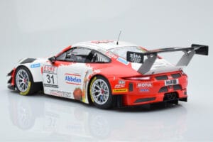 Porsche 911 GT3 R Frikadelli Racing Team #31 M. Arnold / I. Fernandez Winners VLN Round 3 2018 Minichamps 1:18 153186991 Pres — immagine 5 di 6