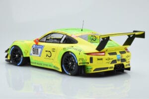 Porsche 911 GT3 R Manthey Racing #911 F. Scherer / K. Estre / R. Dumas / L. Vanthoor / E. Bamber 24 Hours of Nurburgring 2018 — immagine 5 di 6