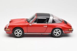 Porsche 911 Targa S Rosso Schuco 1:18 450036200 Pressofusione — immagine 5 di 9