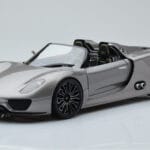 Porsche 918 Spyder Prototipo Grigio Metallizzato Minichamps 1:18