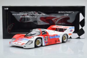 Porsche 956K Grand Prix Preston Henn T-Bird Swap Shop #47 D. Galica / D. Sutherland / P. Henn Brands Hatch 1000km 1983 Minich — immagine 6 di 6