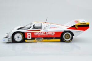 Porsche 956K Lindsay Saker #8 B. Wollek / C. Serra / S. Johansson 1000km Kyalami 1983 Minichamps 1:18 155836698 Pressofusione — immagine 3 di 6