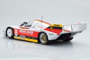 Porsche 956K Lindsay Saker #8 B. Wollek / C. Serra / S. Johansson 1000km Kyalami 1983 Minichamps 1:18 155836698 Pressofusione — immagine 5 di 6