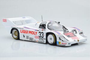 Porsche 956K Liqui Moly Brun Racing #33 H-J. Stuck / H. Grohs / W. Brun 1000km Spa 1983 Minichamps 1:18 155836633 Pressofusio — immagine 4 di 6