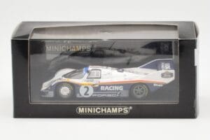 Porsche 956K #2 D. Bell / S. Bellof Winner 1000km of Fuji 1983 Minichamps 1:43 SBC009 Pressofusione — immagine 4 di 4