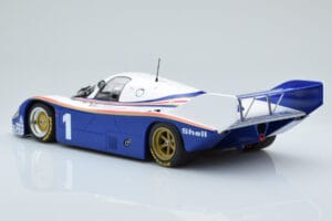 Porsche 956K Porsche System Racing #1 J. Ickx / D. Bell Class Winners Silverstone 6 Hours 1982 Minichamps 1:18 155826601 Pres — immagine 4 di 5