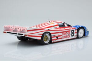 Porsche 956L Spirit of America #8 G. Follmer / J. Morton / K. Miller 24 Hours of Le Mans 1986 Minichamps 1:18 180866508 Press — immagine 3 di 8