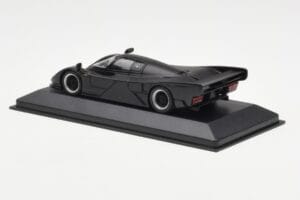 Porsche 962 Dauer Street Nero Opaco Minichamps 1:43 430064002 Pressofusione — immagine 3 di 4