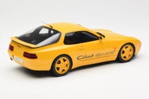 Porsche 968 Clubsport Giallo GT Spirit 1:18 GT129 Resina — immagine 2 di 6