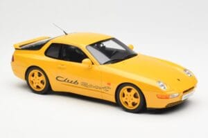 Porsche 968 Clubsport Giallo GT Spirit 1:18 GT129 Resina — immagine 4 di 6