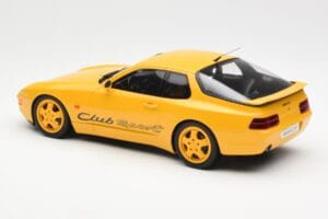 Porsche 968 Clubsport Giallo GT Spirit 1:18 GT129 Resina — immagine 5 di 6