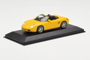 Porsche Boxster 986 Giallo Minichamps 1:43 400062072 Pressofusione — immagine 2 di 4