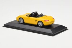 Porsche Boxster 986 Giallo Minichamps 1:43 400062072 Pressofusione — immagine 3 di 4